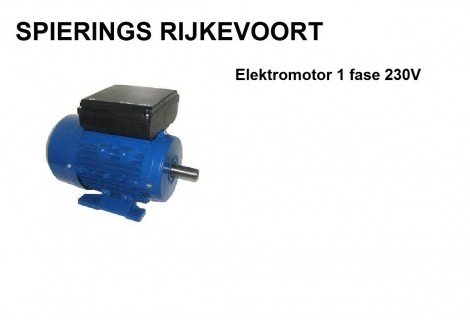 Elektromotor 0,75kw / 1pk 2800rpm 230v