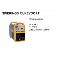 Plasmasnijder 50A 20mm 230V PL50HG SOLDATECH